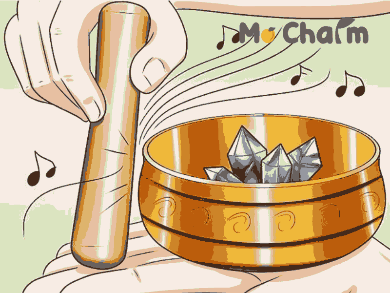 Thanh tẩy đá phong thủy bằng âm thanh