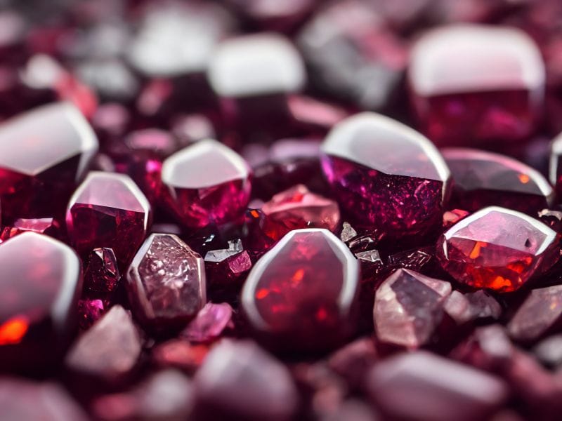 Đá ngọc hồng lựu (Garnet)