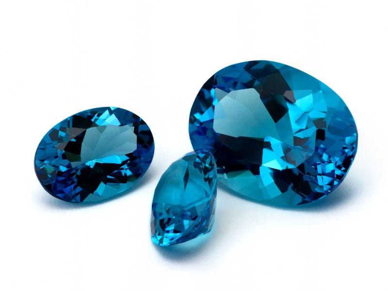 Đá Topaz Xanh